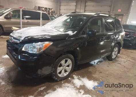 2016 Subaru Forester 2.5I Premium from USA, damaged, VIN JF2SJADC8GH427990